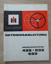 IHC Tractor 433 + 533 + 633