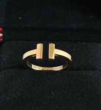 Tiffany & Co. Tiffany T Square Roségold 750er Gr.59 Damen Ring-Händler