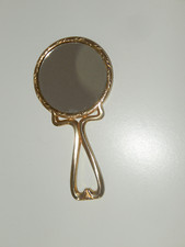 Dekorativer Taschenspiegel 50 Jahre Bader Katalog kleiner Handspiegel Vintage