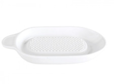 Käsereibe aus Porzellan Reibe Käse Muskatnuss Porzellan NEU weiß Küchenhelfer