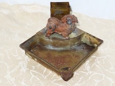 Vintage Aschenbecher mit Hund
