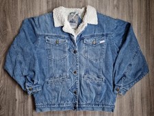 Orig.DDR Jeansjacke mit Fell