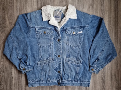 Orig ddr jeansjacke - mit, fell