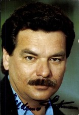 Ak Fernsehmoderator Waldemar Hartmann, Portrait, Autogramm - 11451014