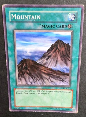 Mountain sdj 037 - yu-gi-oh!,