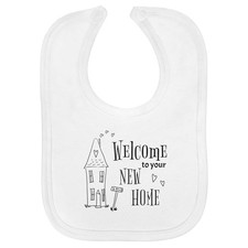 Baby-Lätzchen "New Home" aus