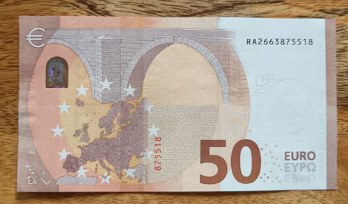 Euro banknote - 50,