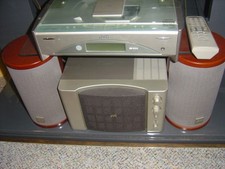 JVC FS-SD9R Compact Component System mit Lautsprecher, Subwoofer und FB