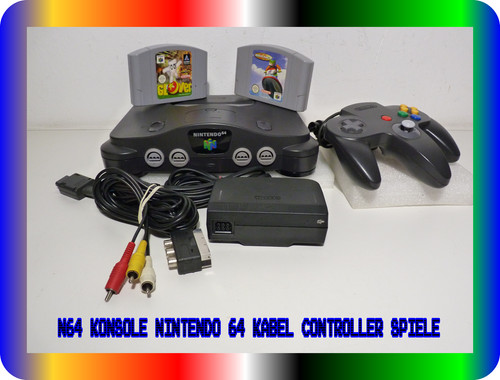 N64 konsole nintendo kabel - n64,