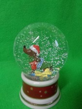 Schneekugel  Morgen kommt der Weihnachtsmann 12 x 9 cm von Hutschenreuther