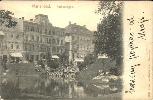 Marienbad tschechien boehmen - marienbad,