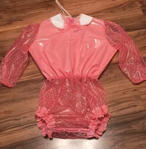 Adult baby kleid - baby, rosa