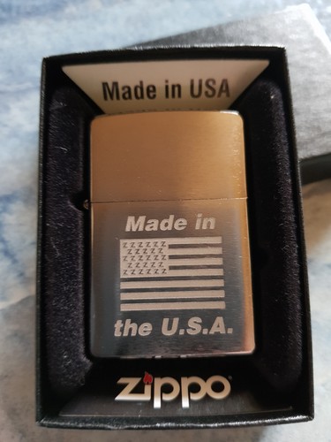 Zippo made the s a - the, u.s.a