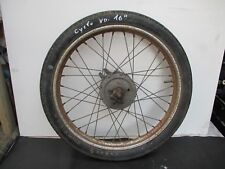 Vorderrad 16" Speichenfelge ??? Honda Camino Motobecane Tachoantrieb