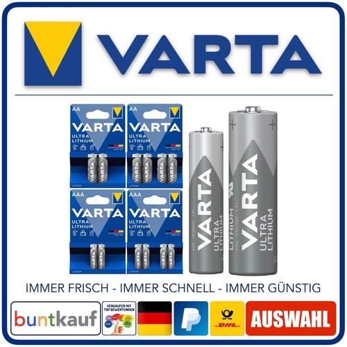 Varta ultra lithium - varta, batterie