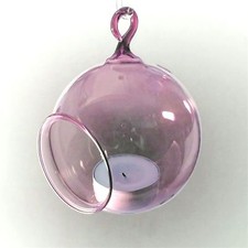 Glaskugel Teelicht zum Hängen