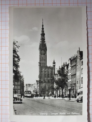 Fotokarte danzig gdańsk - /,