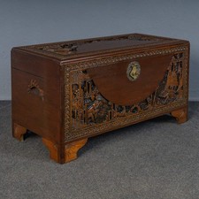 Kiste Truhe Box Asien Kampfer Schrank Vintage Kommode MÖBLINGER 2502_1903