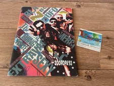 U2 Zooropa Tour Programme - +