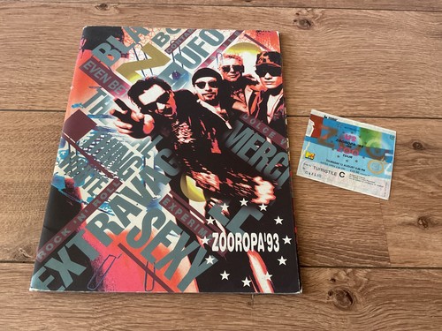 Zooropa tour programme - tour, +
