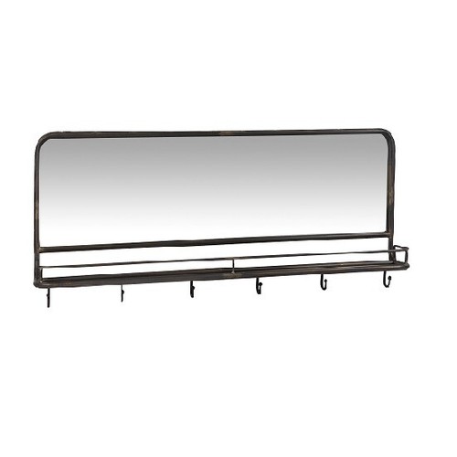 Spiegel garderobe schwarz mit - spiegel,