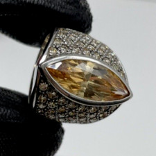 Damenring Spule Gelber