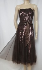 Abendkleid 38 braun Hochzeit