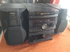 Sony MHC-RX70 Hifi Stereo System 3CD Player Cassette Cd/Kassette Deck Radio