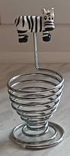 Eierbecher - Metallspirale mit