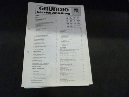 Original service manual - original,