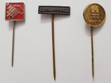 Vintage pins set - |, 3x