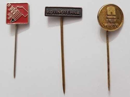 Vintage pins set 3x - vintage,