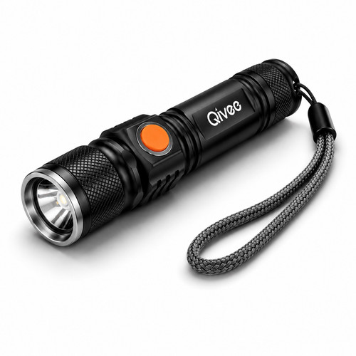 Led taschenlampe lampe - taschenlampe, polizei