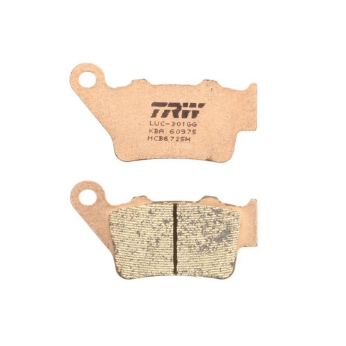 Bremsbelagsatz trw mcb672 - bremsbelagsatz,