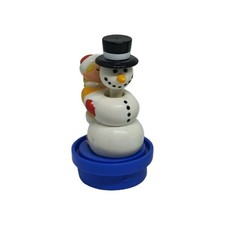 Mädchen mit Schneemann - Topper  - Nestle - Werbefigur - Sammeln (ZH)