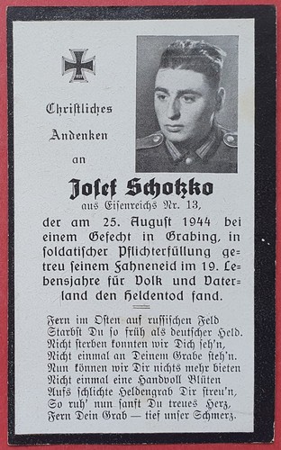 Sterbebild grabing grabiny - sterbebild, /