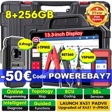 LAUNCH X431 PAD 7 X-PROG 3 Diagnosegerät ECU Programm Coding BST360 TPMS VSP600