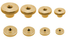 Rändelmutter Messing DIN 466