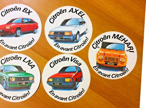 Set aufkleber citroen - set,