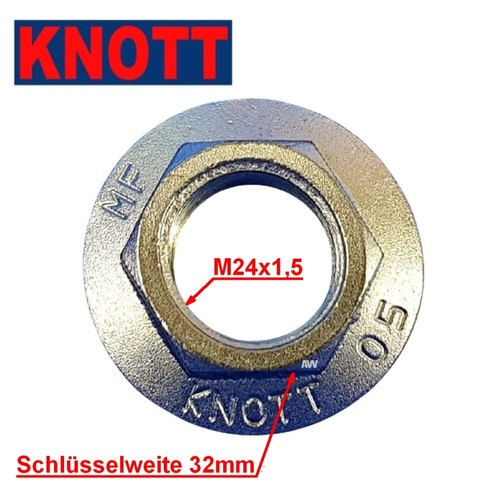 Original knott flanschmutter - original,