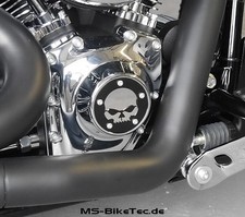 Point-Cover / Zündungsdeckel Skull für Harley Davidson Dyna Modelle