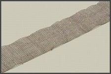 Glamour TISCHBAND silberfarben 120 cm Länge Deko Strass Tischläufer *NEU*