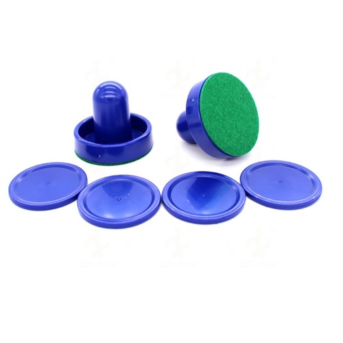 Air hockey pusher with - hockey, pucks