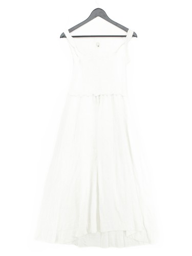 Maxikleid uk12 in weiß - maxikleid,