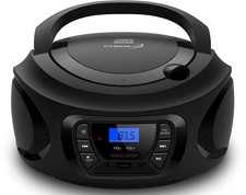 Tragbarer player boombox - cd-player,
