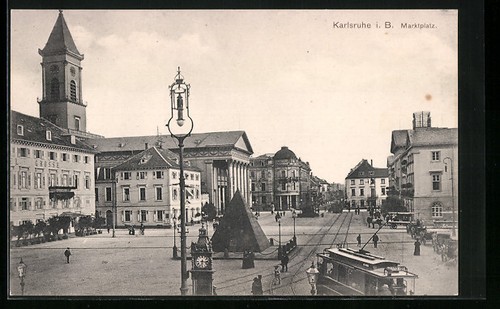 Karlsruhe marktplatz - karlsruhe,