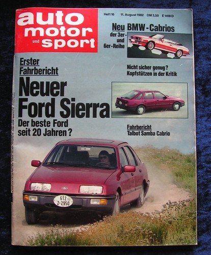Auto motor sport - motor, ams