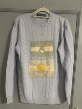 La Martina Strickpullover, hellblau, Größe M, 