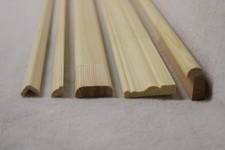 10Stk 80cm Zierleisten Winkel Falzleisten Profilleisten Kiefer gez. Holzleisten