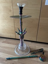 Shisha Excalibur Rainbow Eselstahl Hookah